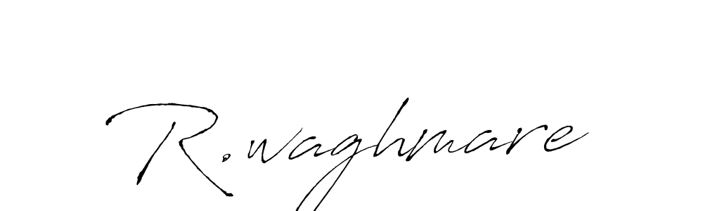 Make a beautiful signature design for name R.waghmare. Use this online signature maker to create a handwritten signature for free. R.waghmare signature style 6 images and pictures png