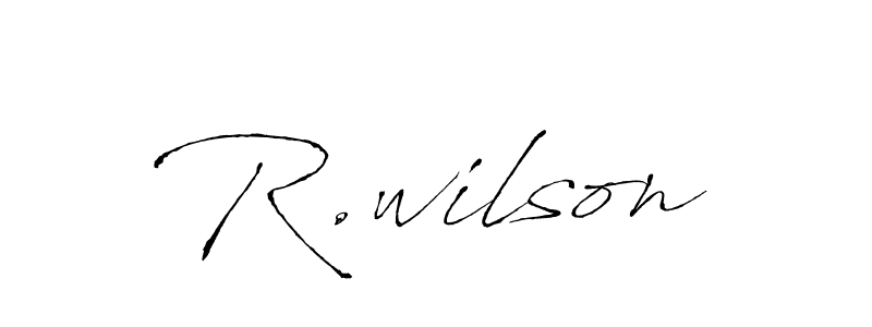 You can use this online signature creator to create a handwritten signature for the name R.wilson. This is the best online autograph maker. R.wilson signature style 6 images and pictures png