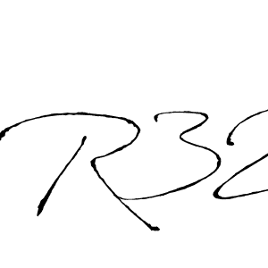 This is the best signature style for the R32 name. Also you like these signature font (Antro_Vectra). Mix name signature. R32 signature style 6 images and pictures png