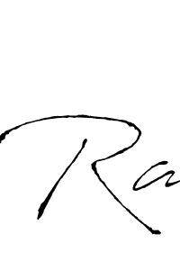 You should practise on your own different ways (Antro_Vectra) to write your name (Ra) in signature. don't let someone else do it for you. Ra signature style 6 images and pictures png