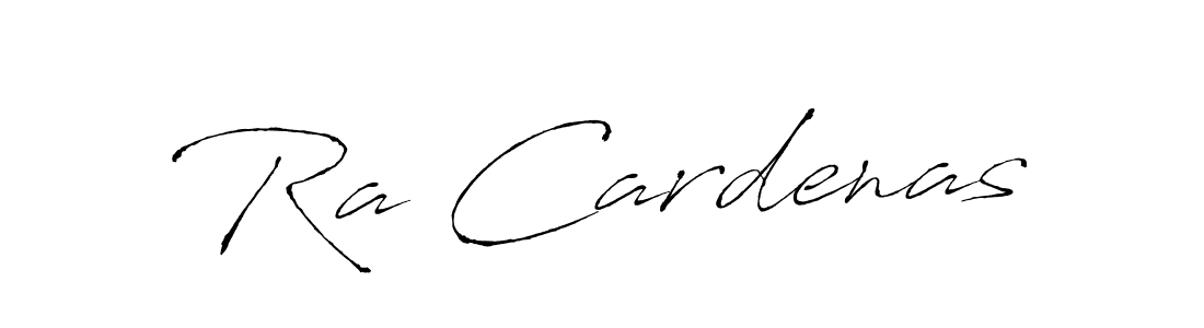 Antro_Vectra is a professional signature style that is perfect for those who want to add a touch of class to their signature. It is also a great choice for those who want to make their signature more unique. Get Ra Cardenas name to fancy signature for free. Ra Cardenas signature style 6 images and pictures png