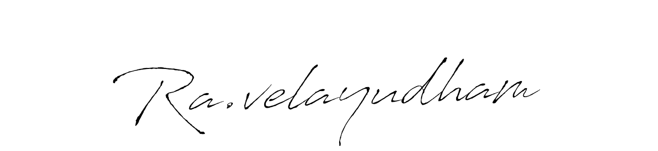 Similarly Antro_Vectra is the best handwritten signature design. Signature creator online .You can use it as an online autograph creator for name Ra.velayudham. Ra.velayudham signature style 6 images and pictures png