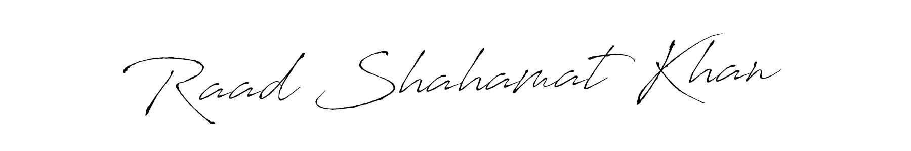 You should practise on your own different ways (Antro_Vectra) to write your name (Raad Shahamat Khan) in signature. don't let someone else do it for you. Raad Shahamat Khan signature style 6 images and pictures png