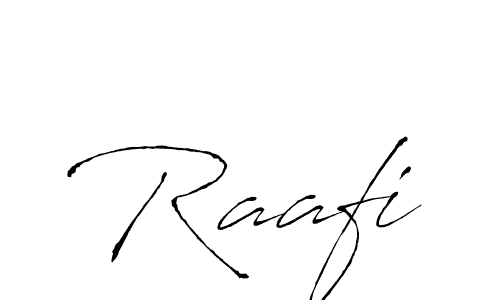 Design your own signature with our free online signature maker. With this signature software, you can create a handwritten (Antro_Vectra) signature for name Raafi. Raafi signature style 6 images and pictures png