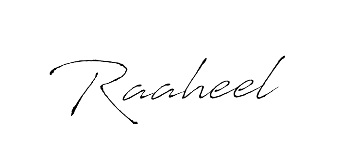 Also we have Raaheel name is the best signature style. Create professional handwritten signature collection using Antro_Vectra autograph style. Raaheel signature style 6 images and pictures png