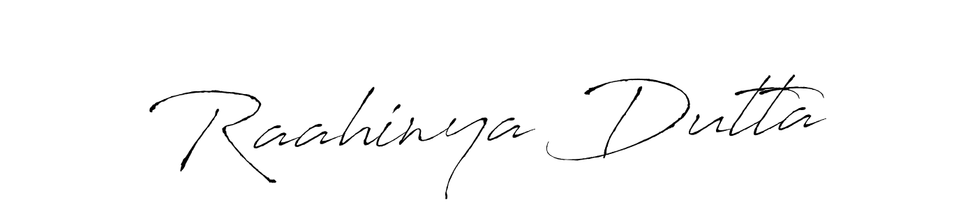 Use a signature maker to create a handwritten signature online. With this signature software, you can design (Antro_Vectra) your own signature for name Raahinya Dutta. Raahinya Dutta signature style 6 images and pictures png