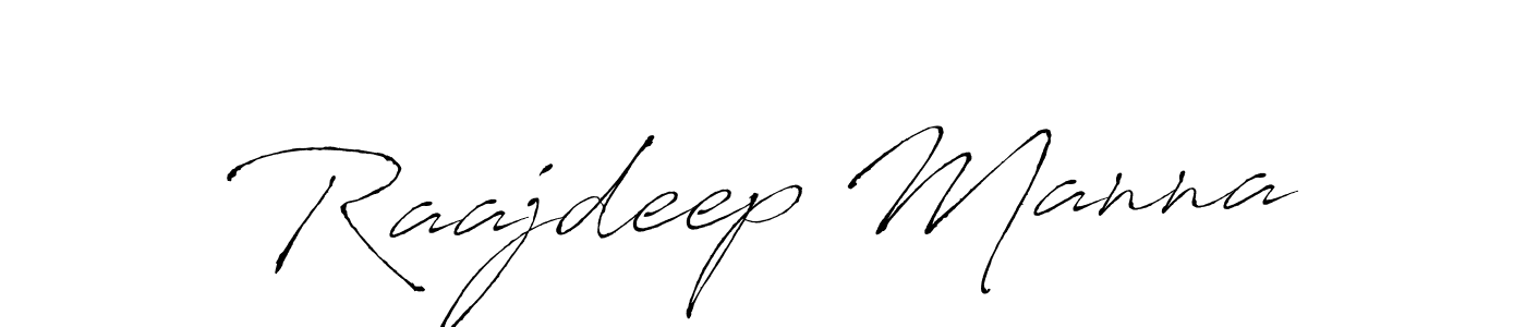 How to make Raajdeep Manna name signature. Use Antro_Vectra style for creating short signs online. This is the latest handwritten sign. Raajdeep Manna signature style 6 images and pictures png