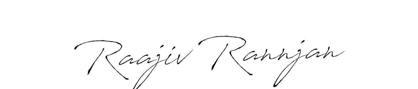 How to make Raajiv Rannjan name signature. Use Antro_Vectra style for creating short signs online. This is the latest handwritten sign. Raajiv Rannjan signature style 6 images and pictures png