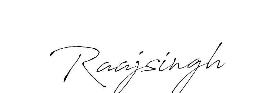 Create a beautiful signature design for name Raajsingh. With this signature (Antro_Vectra) fonts, you can make a handwritten signature for free. Raajsingh signature style 6 images and pictures png