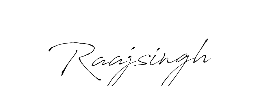 Make a beautiful signature design for name Raajsingh. With this signature (Antro_Vectra) style, you can create a handwritten signature for free. Raajsingh signature style 6 images and pictures png