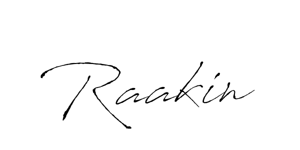 Make a beautiful signature design for name Raakin. Use this online signature maker to create a handwritten signature for free. Raakin signature style 6 images and pictures png