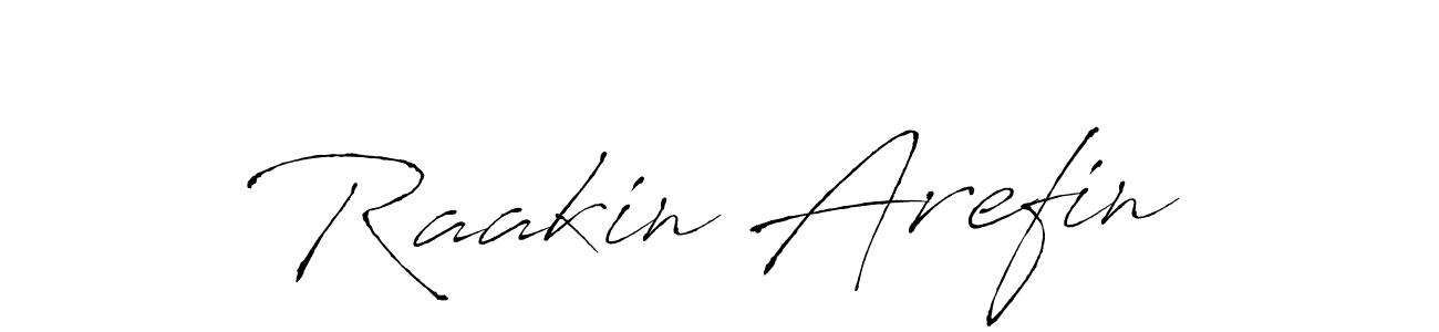 Use a signature maker to create a handwritten signature online. With this signature software, you can design (Antro_Vectra) your own signature for name Raakin Arefin. Raakin Arefin signature style 6 images and pictures png