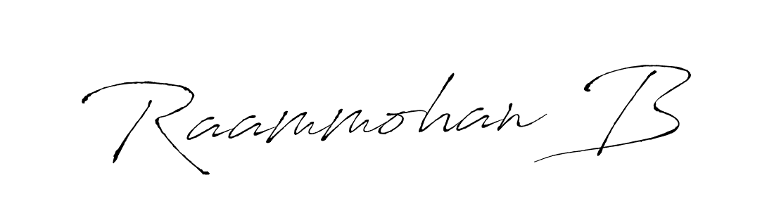 if you are searching for the best signature style for your name Raammohan B. so please give up your signature search. here we have designed multiple signature styles  using Antro_Vectra. Raammohan B signature style 6 images and pictures png