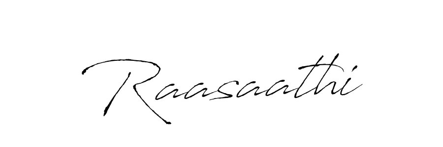 The best way (Antro_Vectra) to make a short signature is to pick only two or three words in your name. The name Raasaathi include a total of six letters. For converting this name. Raasaathi signature style 6 images and pictures png