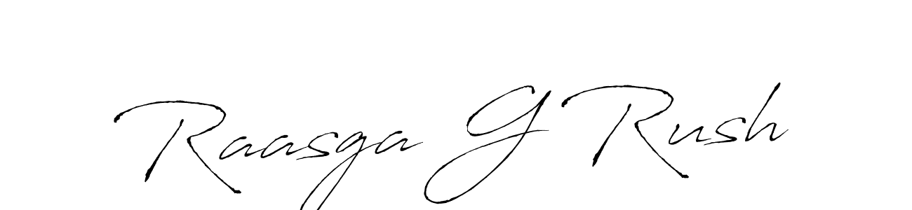 Use a signature maker to create a handwritten signature online. With this signature software, you can design (Antro_Vectra) your own signature for name Raasga G Rush. Raasga G Rush signature style 6 images and pictures png