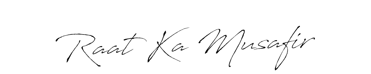 Best and Professional Signature Style for Raat Ka Musafir. Antro_Vectra Best Signature Style Collection. Raat Ka Musafir signature style 6 images and pictures png