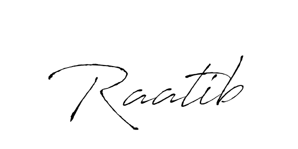 Similarly Antro_Vectra is the best handwritten signature design. Signature creator online .You can use it as an online autograph creator for name Raatib. Raatib signature style 6 images and pictures png