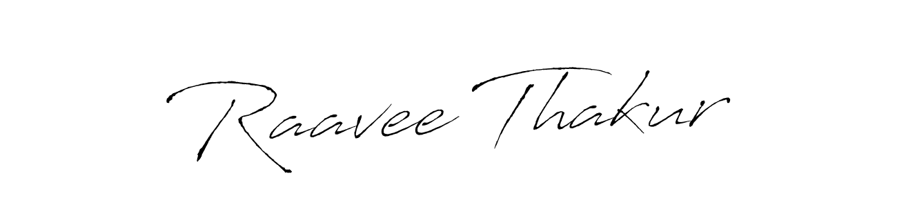 Also You can easily find your signature by using the search form. We will create Raavee Thakur name handwritten signature images for you free of cost using Antro_Vectra sign style. Raavee Thakur signature style 6 images and pictures png