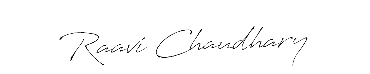 How to make Raavi Chaudhary signature? Antro_Vectra is a professional autograph style. Create handwritten signature for Raavi Chaudhary name. Raavi Chaudhary signature style 6 images and pictures png