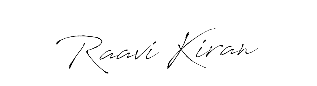 How to make Raavi Kiran signature? Antro_Vectra is a professional autograph style. Create handwritten signature for Raavi Kiran name. Raavi Kiran signature style 6 images and pictures png