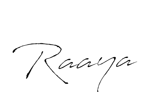 Make a beautiful signature design for name Raaya. With this signature (Antro_Vectra) style, you can create a handwritten signature for free. Raaya signature style 6 images and pictures png