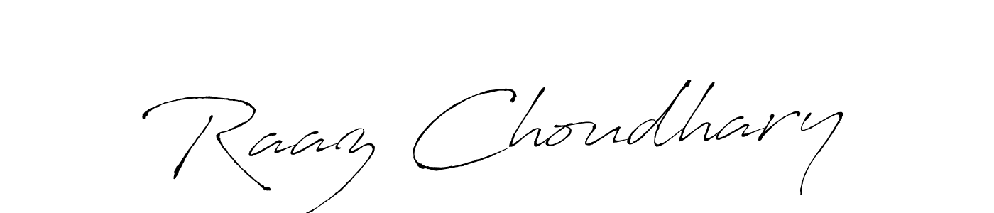 It looks lik you need a new signature style for name Raaz Choudhary. Design unique handwritten (Antro_Vectra) signature with our free signature maker in just a few clicks. Raaz Choudhary signature style 6 images and pictures png