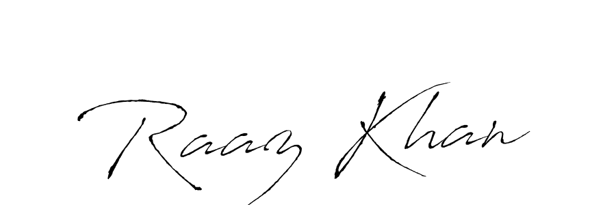 Similarly Antro_Vectra is the best handwritten signature design. Signature creator online .You can use it as an online autograph creator for name Raaz Khan. Raaz Khan signature style 6 images and pictures png