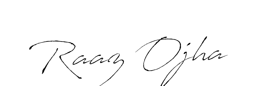 Also we have Raaz Ojha name is the best signature style. Create professional handwritten signature collection using Antro_Vectra autograph style. Raaz Ojha signature style 6 images and pictures png