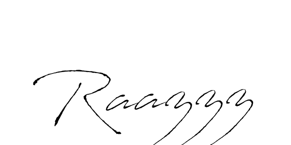 Antro_Vectra is a professional signature style that is perfect for those who want to add a touch of class to their signature. It is also a great choice for those who want to make their signature more unique. Get Raazzz name to fancy signature for free. Raazzz signature style 6 images and pictures png