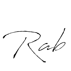 Similarly Antro_Vectra is the best handwritten signature design. Signature creator online .You can use it as an online autograph creator for name Rab. Rab signature style 6 images and pictures png
