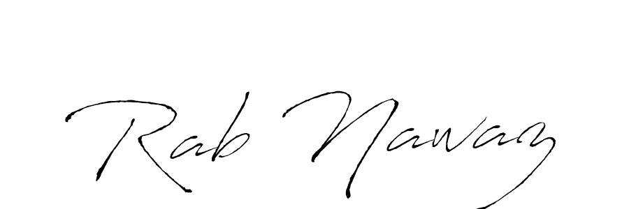 Once you've used our free online signature maker to create your best signature Antro_Vectra style, it's time to enjoy all of the benefits that Rab Nawaz name signing documents. Rab Nawaz signature style 6 images and pictures png