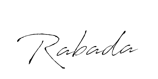 Once you've used our free online signature maker to create your best signature Antro_Vectra style, it's time to enjoy all of the benefits that Rabada name signing documents. Rabada signature style 6 images and pictures png