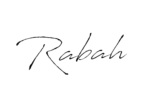 Rabah stylish signature style. Best Handwritten Sign (Antro_Vectra) for my name. Handwritten Signature Collection Ideas for my name Rabah. Rabah signature style 6 images and pictures png