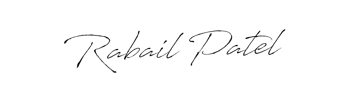 Make a short Rabail Patel signature style. Manage your documents anywhere anytime using Antro_Vectra. Create and add eSignatures, submit forms, share and send files easily. Rabail Patel signature style 6 images and pictures png