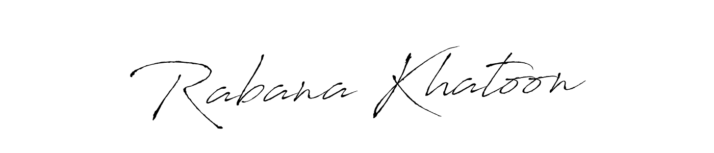 You should practise on your own different ways (Antro_Vectra) to write your name (Rabana Khatoon) in signature. don't let someone else do it for you. Rabana Khatoon signature style 6 images and pictures png