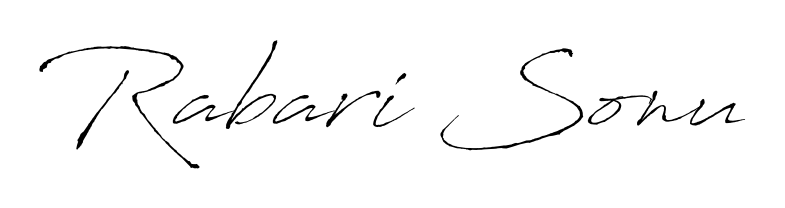 Make a short Rabari Sonu signature style. Manage your documents anywhere anytime using Antro_Vectra. Create and add eSignatures, submit forms, share and send files easily. Rabari Sonu signature style 6 images and pictures png