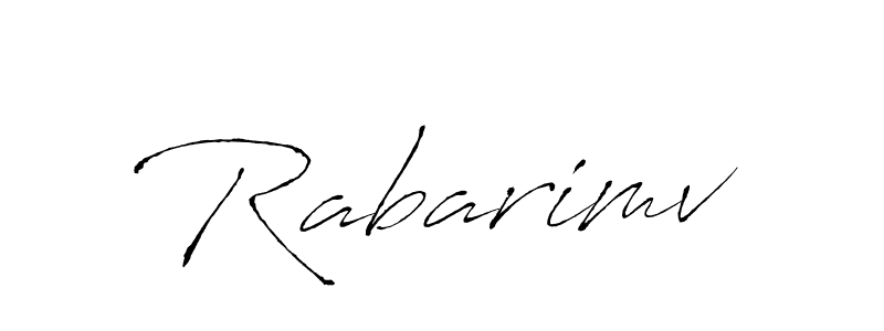 Rabarimv stylish signature style. Best Handwritten Sign (Antro_Vectra) for my name. Handwritten Signature Collection Ideas for my name Rabarimv. Rabarimv signature style 6 images and pictures png