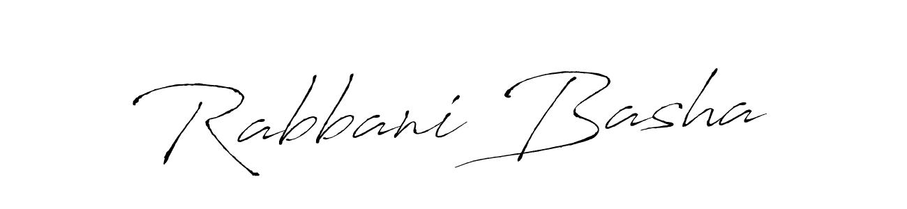 How to make Rabbani Basha signature? Antro_Vectra is a professional autograph style. Create handwritten signature for Rabbani Basha name. Rabbani Basha signature style 6 images and pictures png
