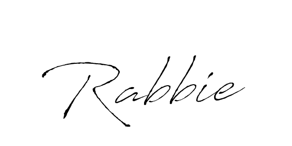 The best way (Antro_Vectra) to make a short signature is to pick only two or three words in your name. The name Rabbie include a total of six letters. For converting this name. Rabbie signature style 6 images and pictures png