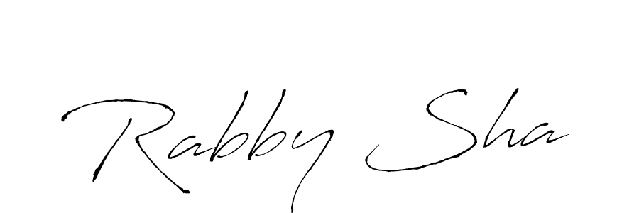 You can use this online signature creator to create a handwritten signature for the name Rabby Sha. This is the best online autograph maker. Rabby Sha signature style 6 images and pictures png