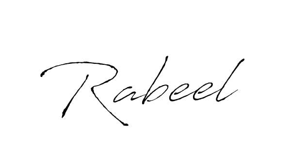 if you are searching for the best signature style for your name Rabeel. so please give up your signature search. here we have designed multiple signature styles  using Antro_Vectra. Rabeel signature style 6 images and pictures png