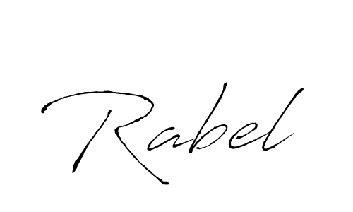 Create a beautiful signature design for name Rabel. With this signature (Antro_Vectra) fonts, you can make a handwritten signature for free. Rabel signature style 6 images and pictures png