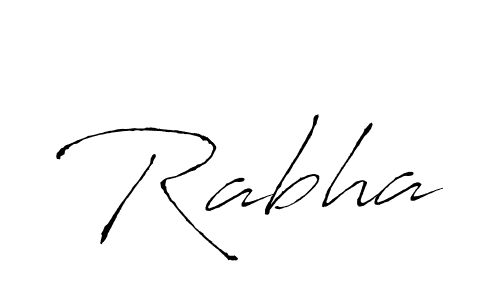 Rabha stylish signature style. Best Handwritten Sign (Antro_Vectra) for my name. Handwritten Signature Collection Ideas for my name Rabha. Rabha signature style 6 images and pictures png