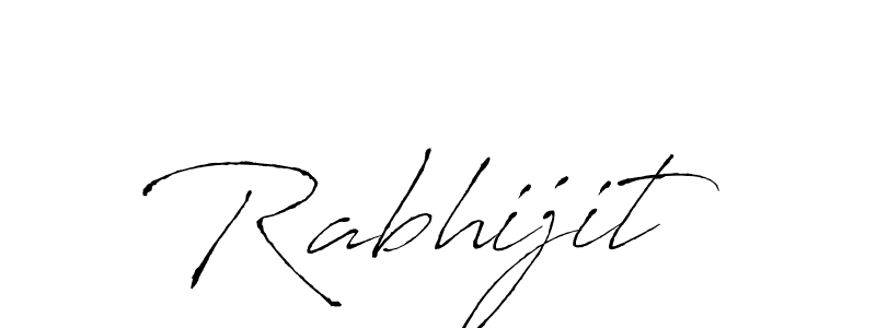 Create a beautiful signature design for name Rabhijit. With this signature (Antro_Vectra) fonts, you can make a handwritten signature for free. Rabhijit signature style 6 images and pictures png