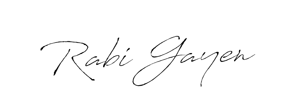 How to make Rabi Gayen signature? Antro_Vectra is a professional autograph style. Create handwritten signature for Rabi Gayen name. Rabi Gayen signature style 6 images and pictures png