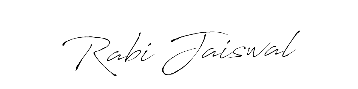 You should practise on your own different ways (Antro_Vectra) to write your name (Rabi Jaiswal) in signature. don't let someone else do it for you. Rabi Jaiswal signature style 6 images and pictures png