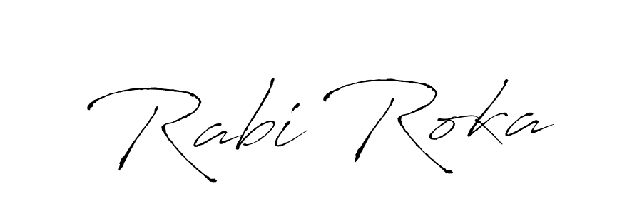 Once you've used our free online signature maker to create your best signature Antro_Vectra style, it's time to enjoy all of the benefits that Rabi Roka name signing documents. Rabi Roka signature style 6 images and pictures png