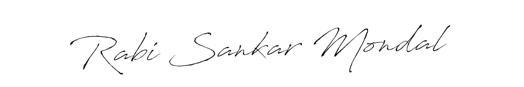 Also we have Rabi Sankar Mondal name is the best signature style. Create professional handwritten signature collection using Antro_Vectra autograph style. Rabi Sankar Mondal signature style 6 images and pictures png