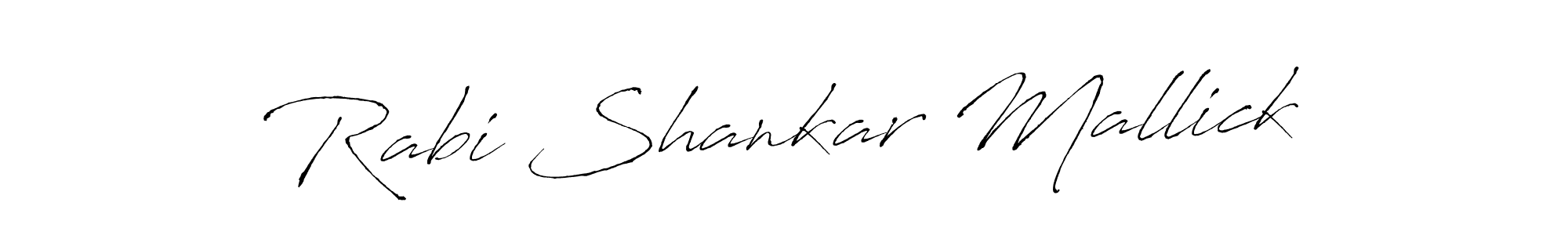 Rabi Shankar Mallick stylish signature style. Best Handwritten Sign (Antro_Vectra) for my name. Handwritten Signature Collection Ideas for my name Rabi Shankar Mallick. Rabi Shankar Mallick signature style 6 images and pictures png
