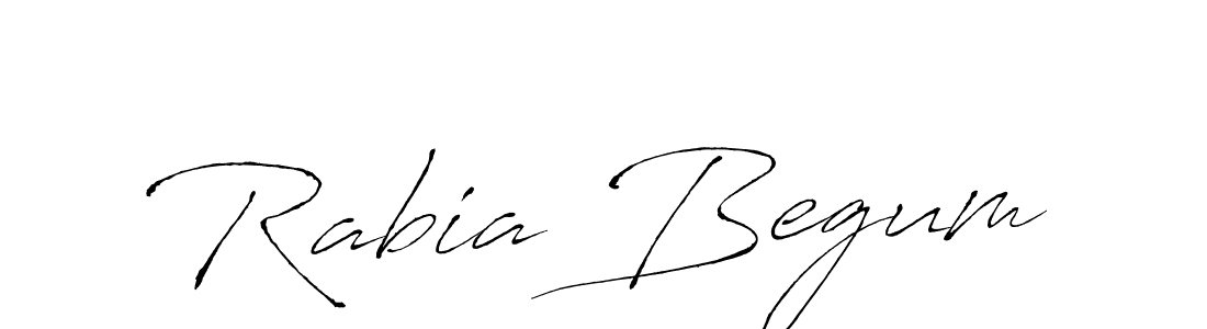 Make a beautiful signature design for name Rabia Begum. Use this online signature maker to create a handwritten signature for free. Rabia Begum signature style 6 images and pictures png